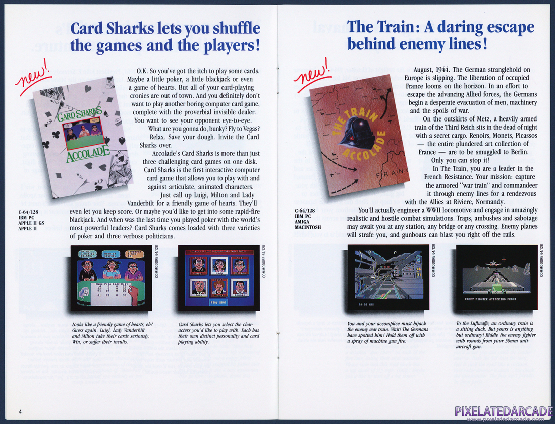 Accolade, Inc.: 1990 Product Catalog - Page 4
