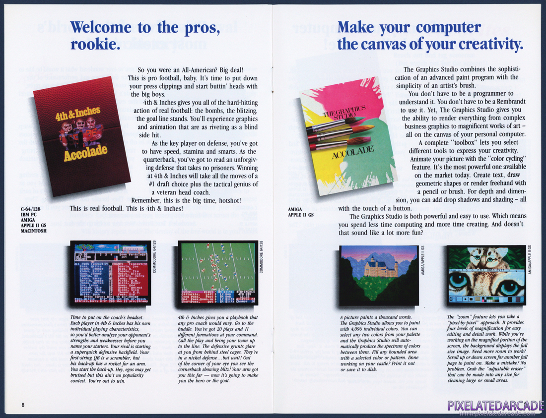 Accolade, Inc.: 1990 Product Catalog - Page 6