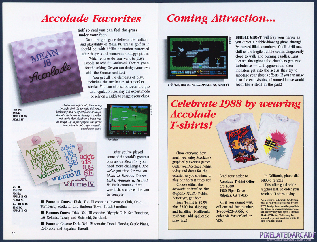 Accolade, Inc.: 1990 Product Catalog - Page 8