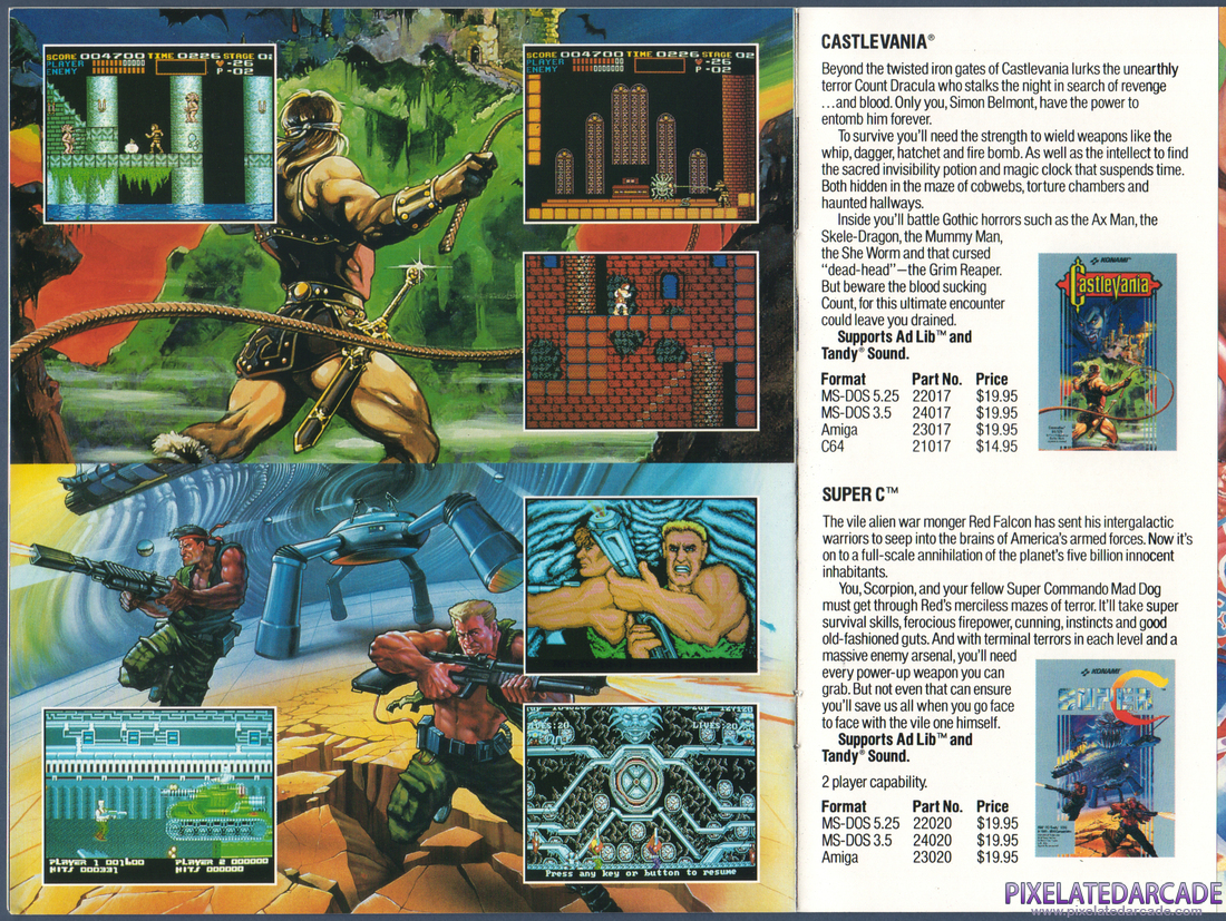 Konami, Inc.: 1991 Product Catalog - Page 7