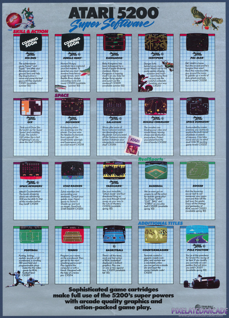 Atari, Inc.: 1983 Product Catalog for Atari 5200 - Page 3
