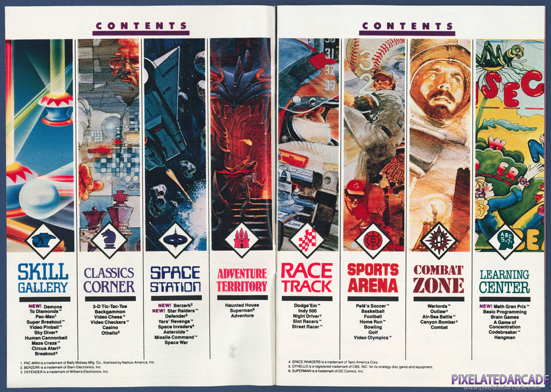 Atari, Inc.: 1982 Product Catalog for Atari 2600 - Page 3