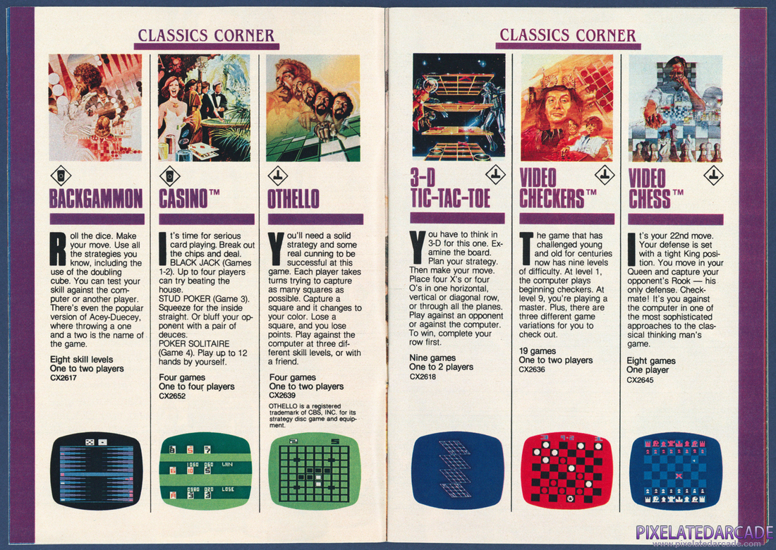Atari, Inc.: 1982 Product Catalog for Atari 2600 - Page 8