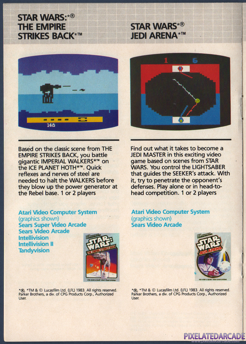 Parker Brothers: 1983 Product Catalog - Page 10