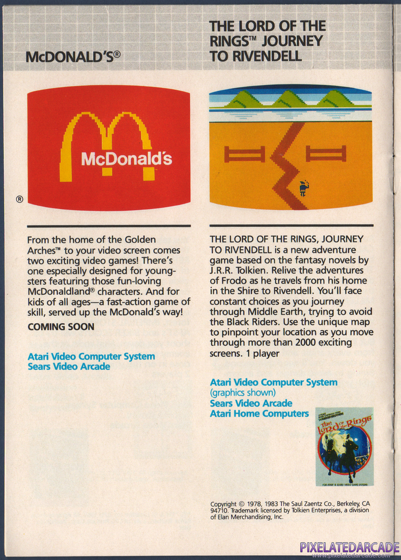 Parker Brothers: 1983 Product Catalog - Page 12