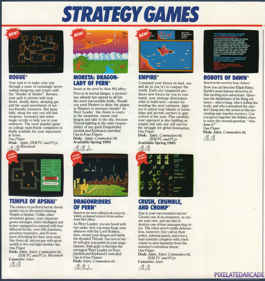 Epyx, Inc.: Spring 1985 Product Catalog - Page 2