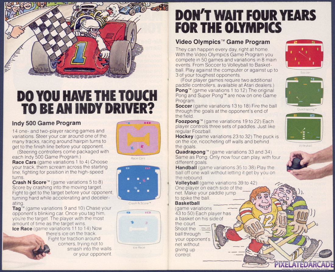 Atari, Inc.: 1977 Product Catalog for Atari 2600 - Page 3