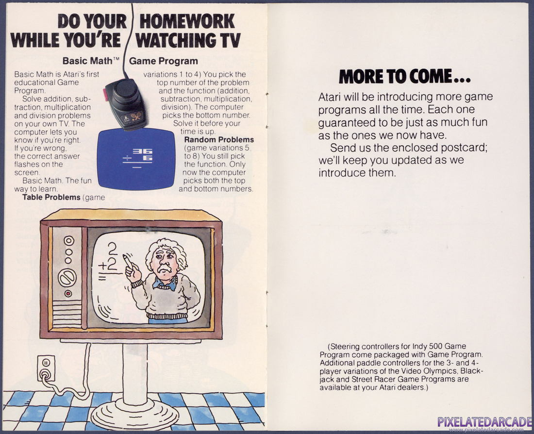 Atari, Inc.: 1977 Product Catalog for Atari 2600 - Page 6
