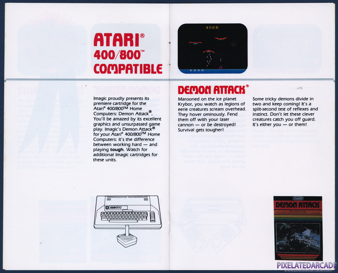 Imagic: 1982 Product Catalog for Mattel and Atari Systems - Page 5