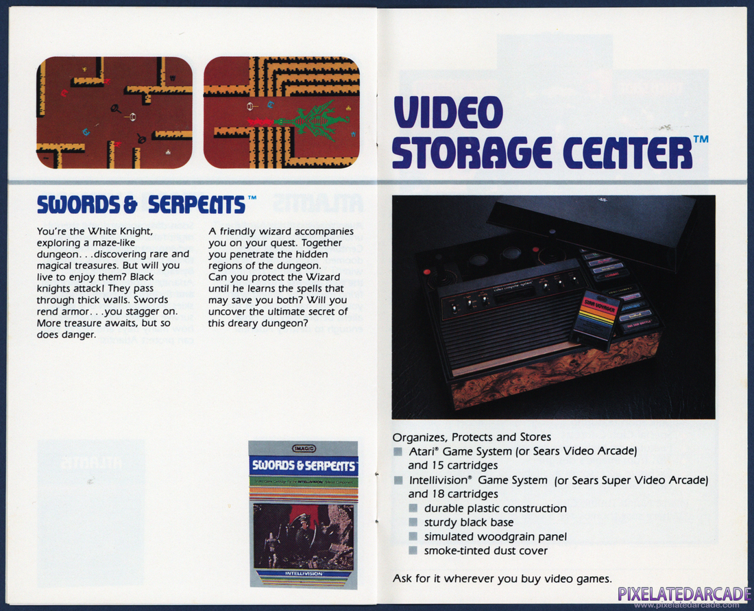 Imagic: 1982 Product Catalog for Mattel and Atari Systems - Page 9
