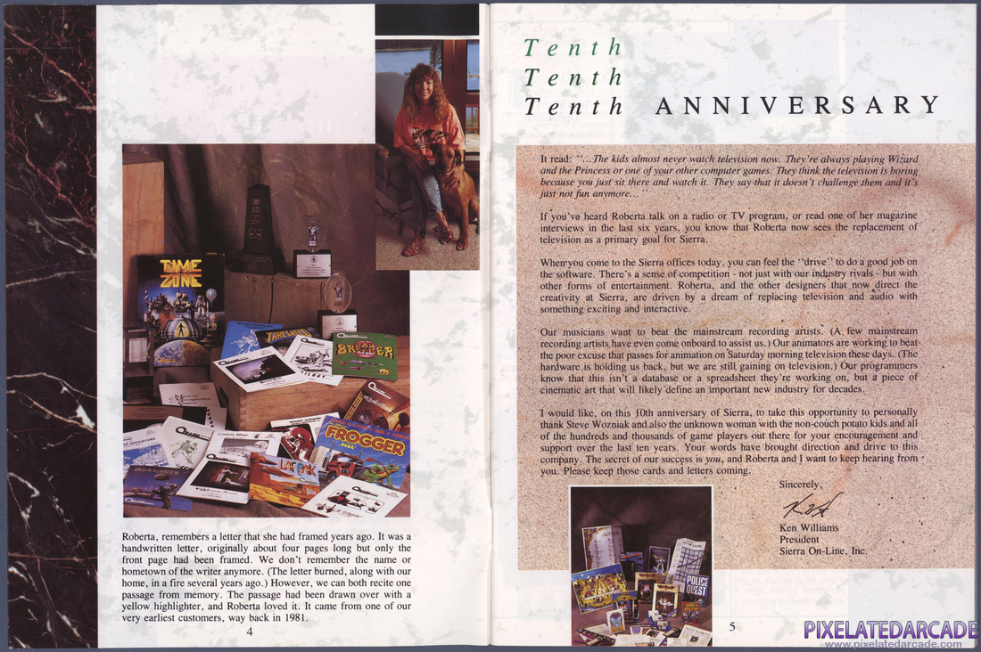 Sierra On-Line, Inc.: Tenth Anniversary Product Catalog - Page 3