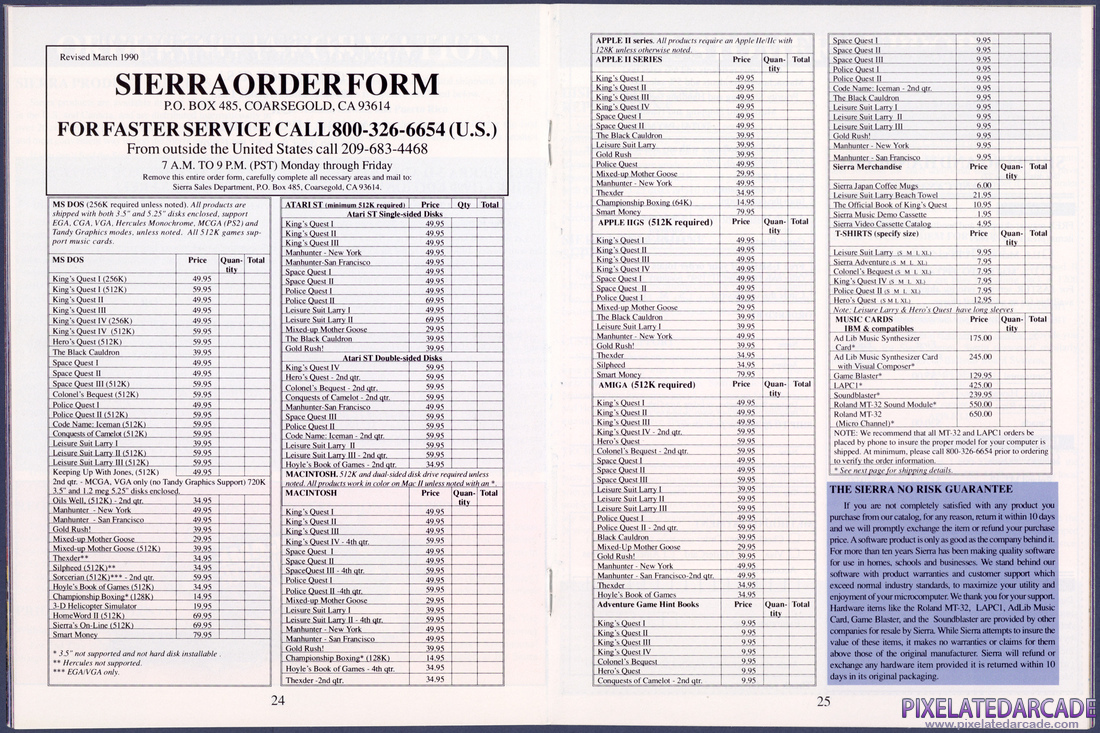 Sierra On-Line, Inc.: Tenth Anniversary Product Catalog - Page 13