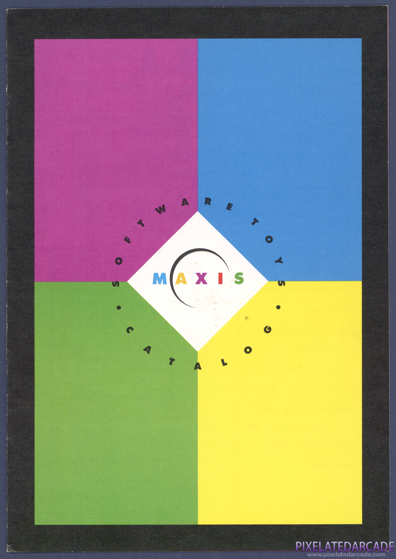 Maxis Software Inc.: 1992 Product Catalog - Page 1
