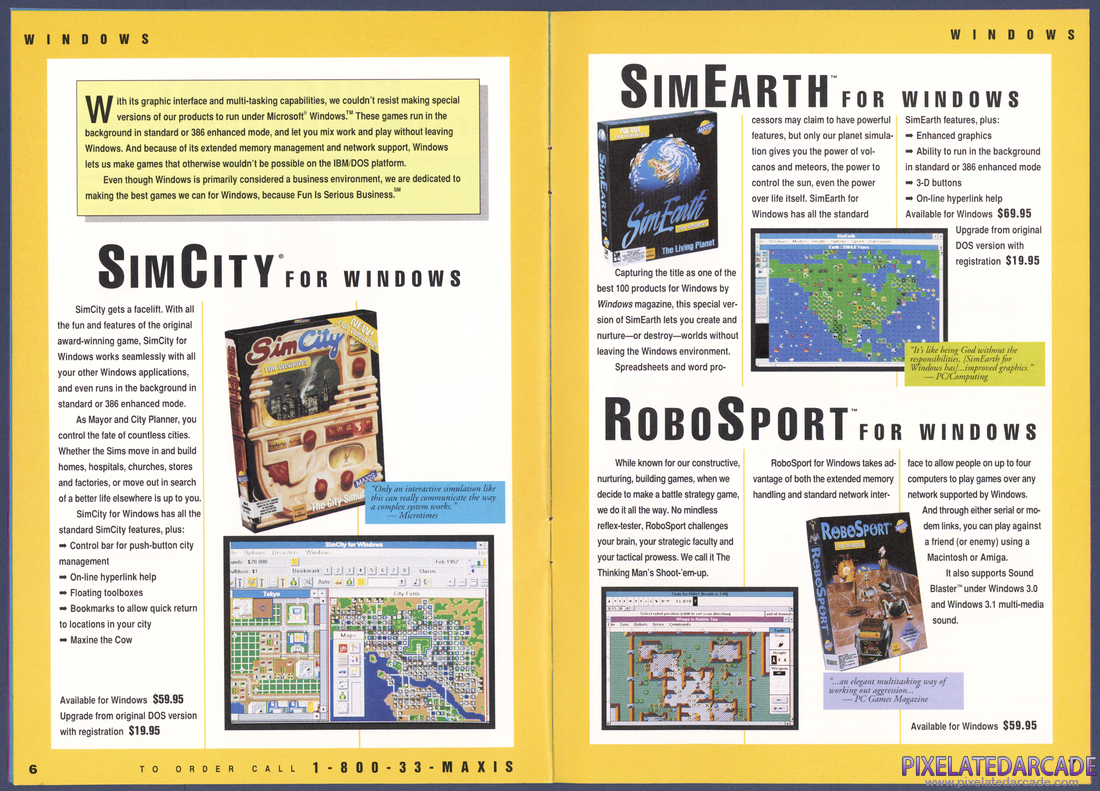Maxis Software Inc.: 1992 Product Catalog - Page 5