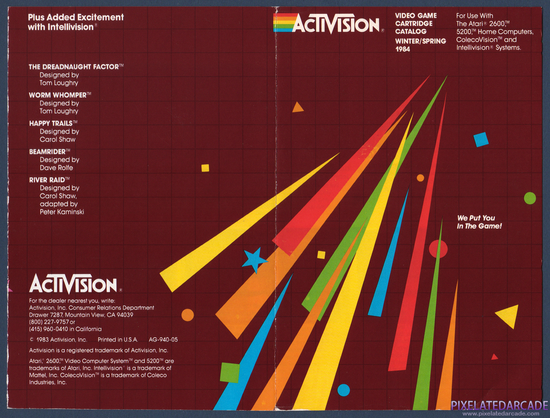 Activision, Inc.: Winter/Spring 1984 Product Catalog - Page 1