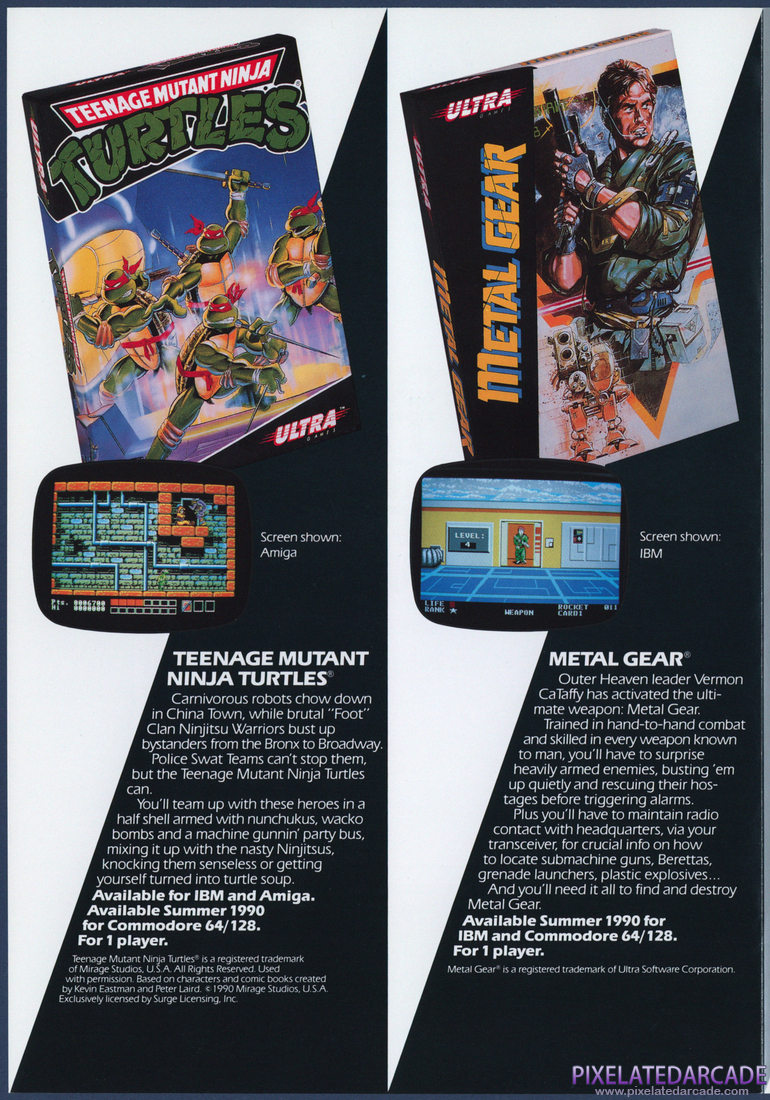 Konami, Inc.: 1990 Product Catalog - Page 2