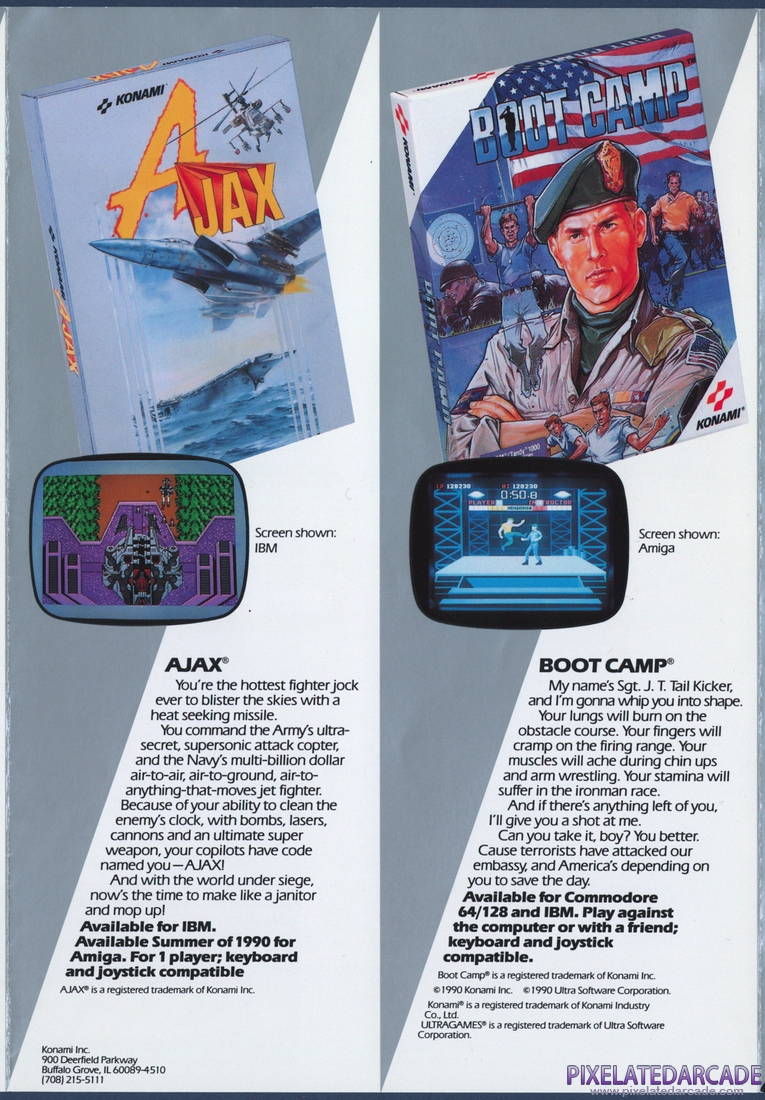 Konami, Inc.: 1990 Product Catalog - Page 6