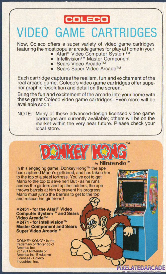 Coleco Industries, Inc.: 1982 Product Catalog - Page 2