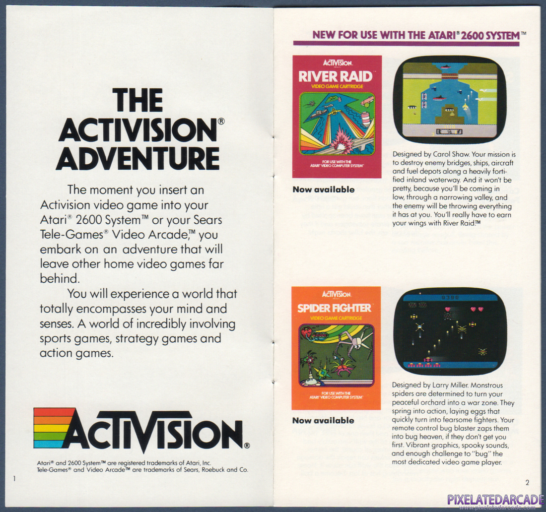 Activision, Inc.: Winter/Spring 1983 Product Catalog - Page 2