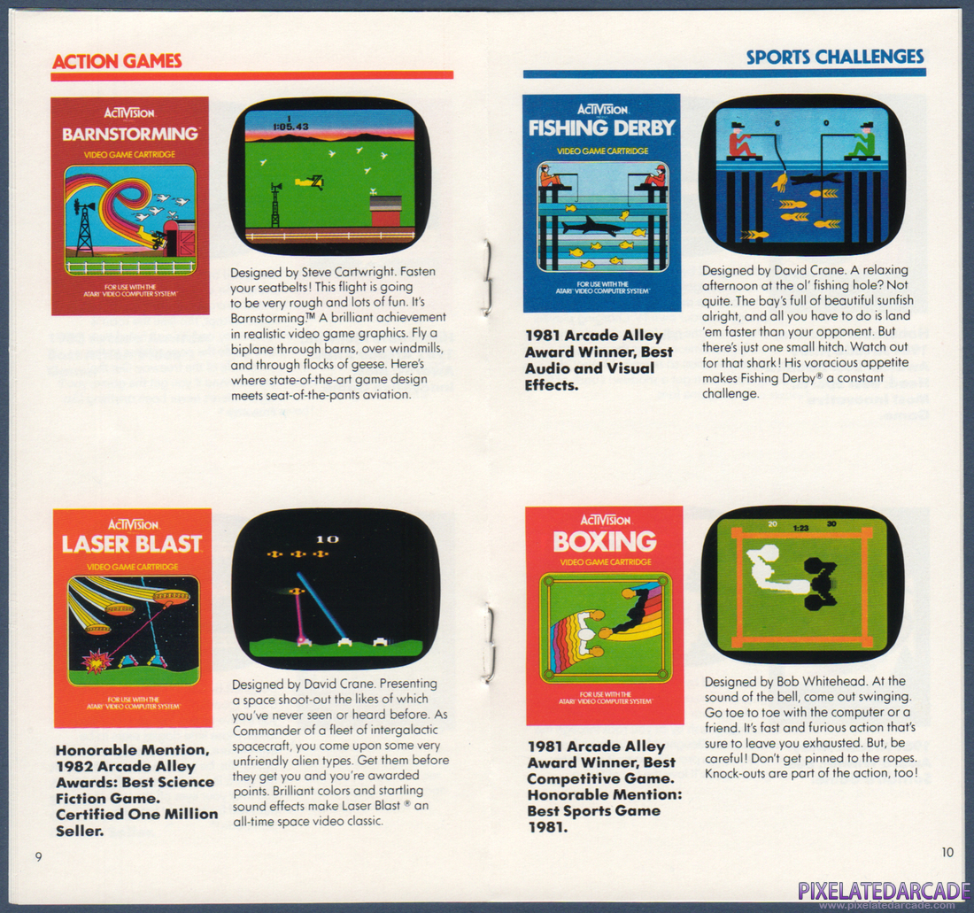 Activision, Inc.: Winter/Spring 1983 Product Catalog - Page 6