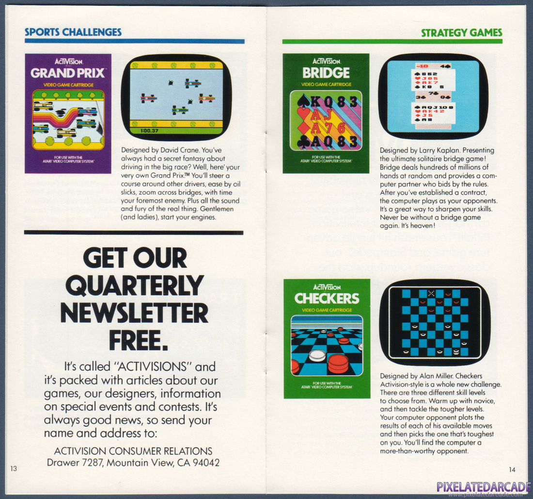 Activision, Inc.: Winter/Spring 1983 Product Catalog - Page 8