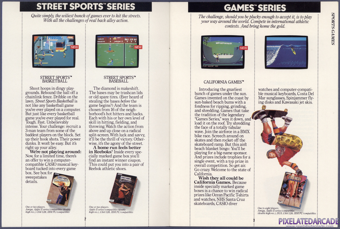 Epyx, Inc.: 1988 Product Catalog - Page 3