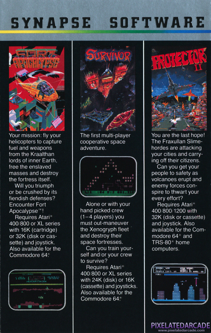 Synapse Software Corporation: 1983 Product Catalog - Page 8