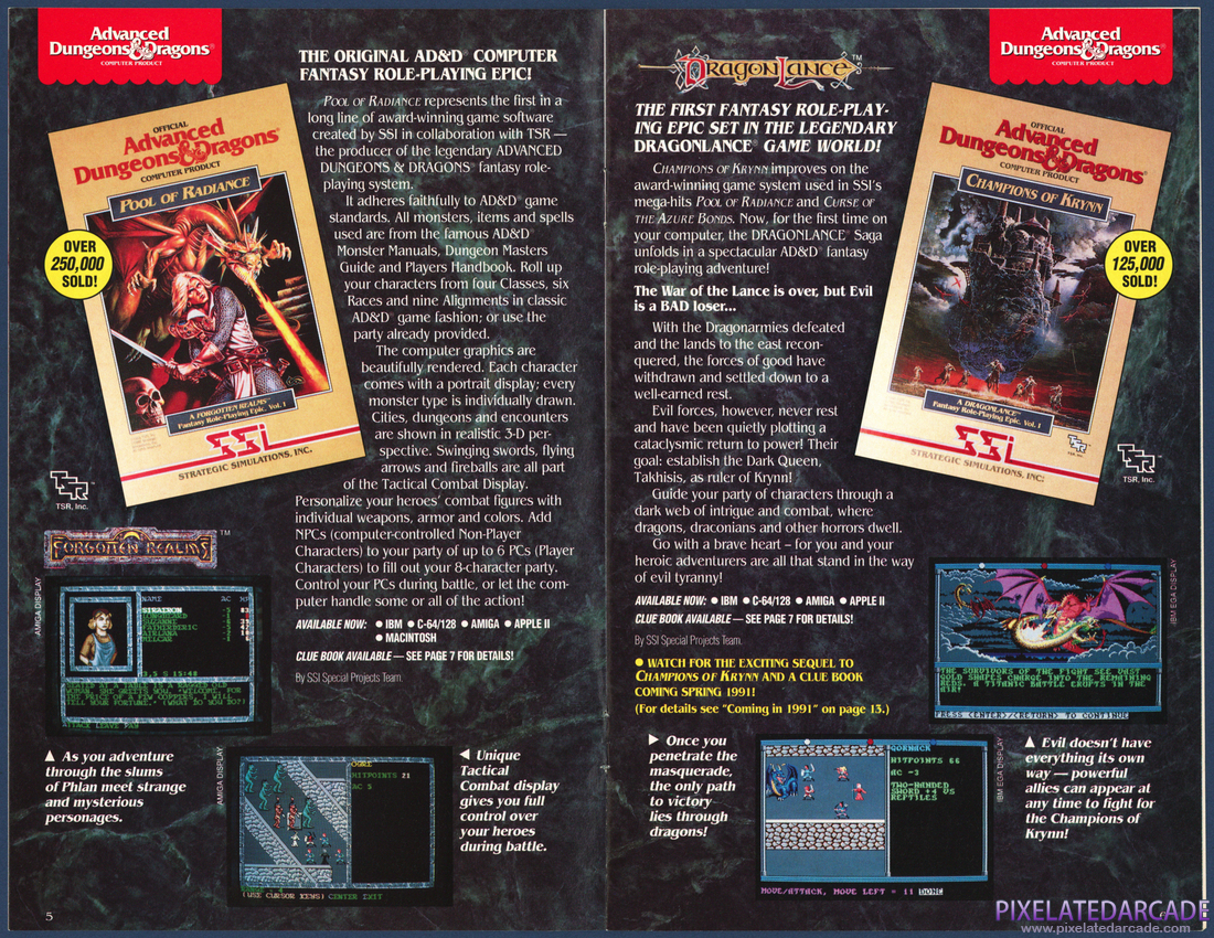 Strategic Simulations, Inc.: 1991 Product Catalog - Page 4