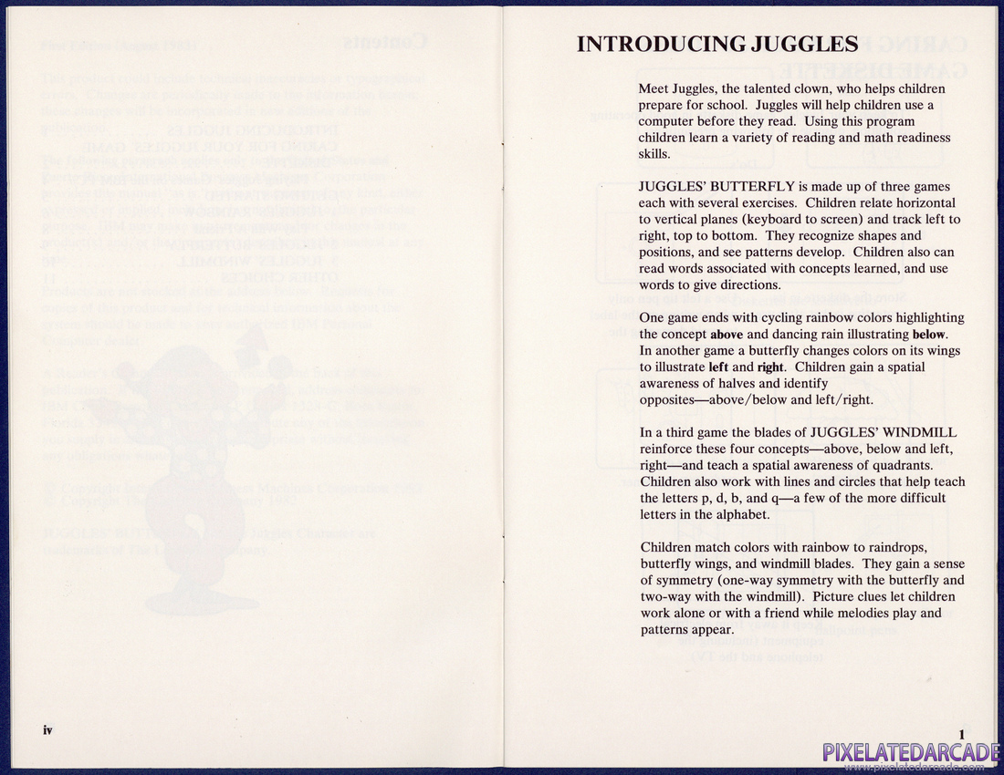 Juggles' Butterfly: Instruction Manual - Page 4