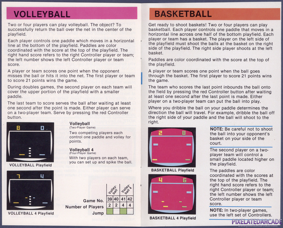 Video Olympics: Instruction Manual - Page 8