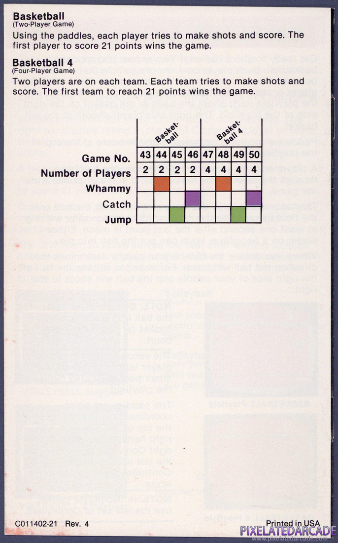 Video Olympics: Instruction Manual - Page 9