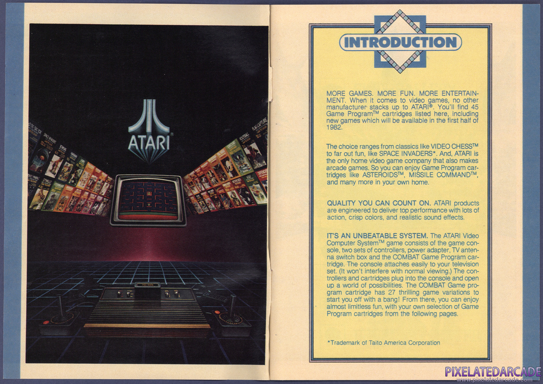 Atari, Inc.: 1981 Product Catalog for Atari 2600 - Page 2