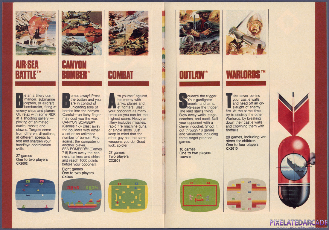 Atari, Inc.: 1981 Product Catalog for Atari 2600 - Page 20