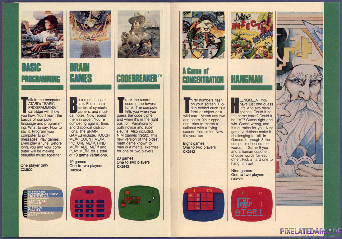 Atari, Inc.: 1981 Product Catalog for Atari 2600 - Page 22