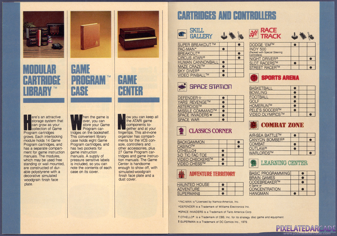 Atari, Inc.: 1981 Product Catalog for Atari 2600 - Page 23