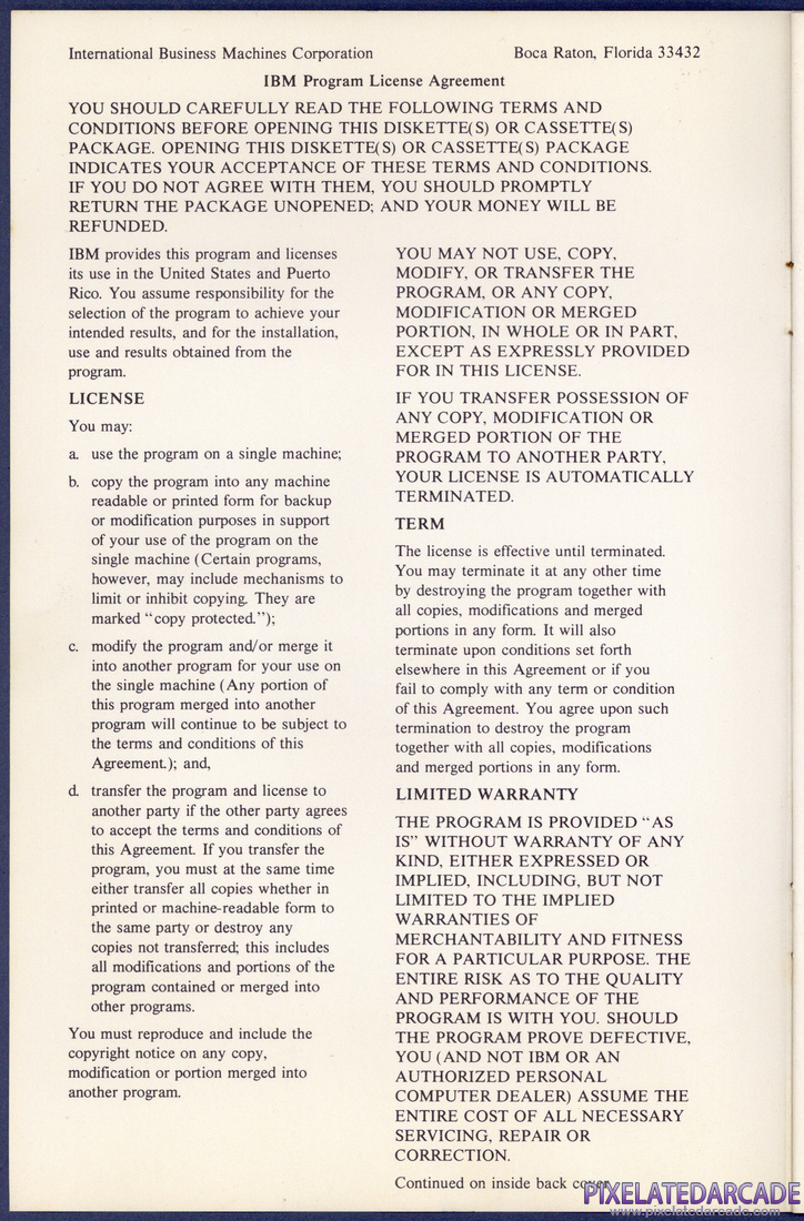 Learning DOS 2.00: Instruction Manual - Page 2