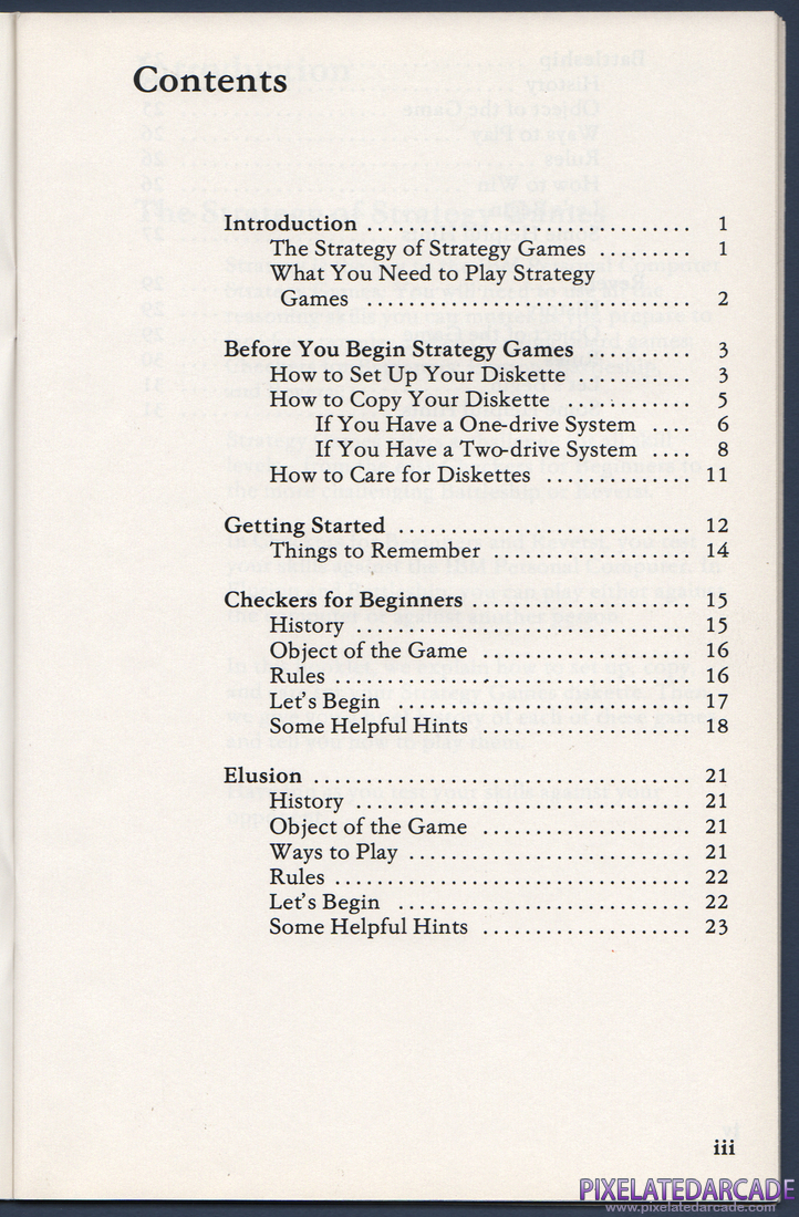 Strategy Games: Instruction Manual - Page 5