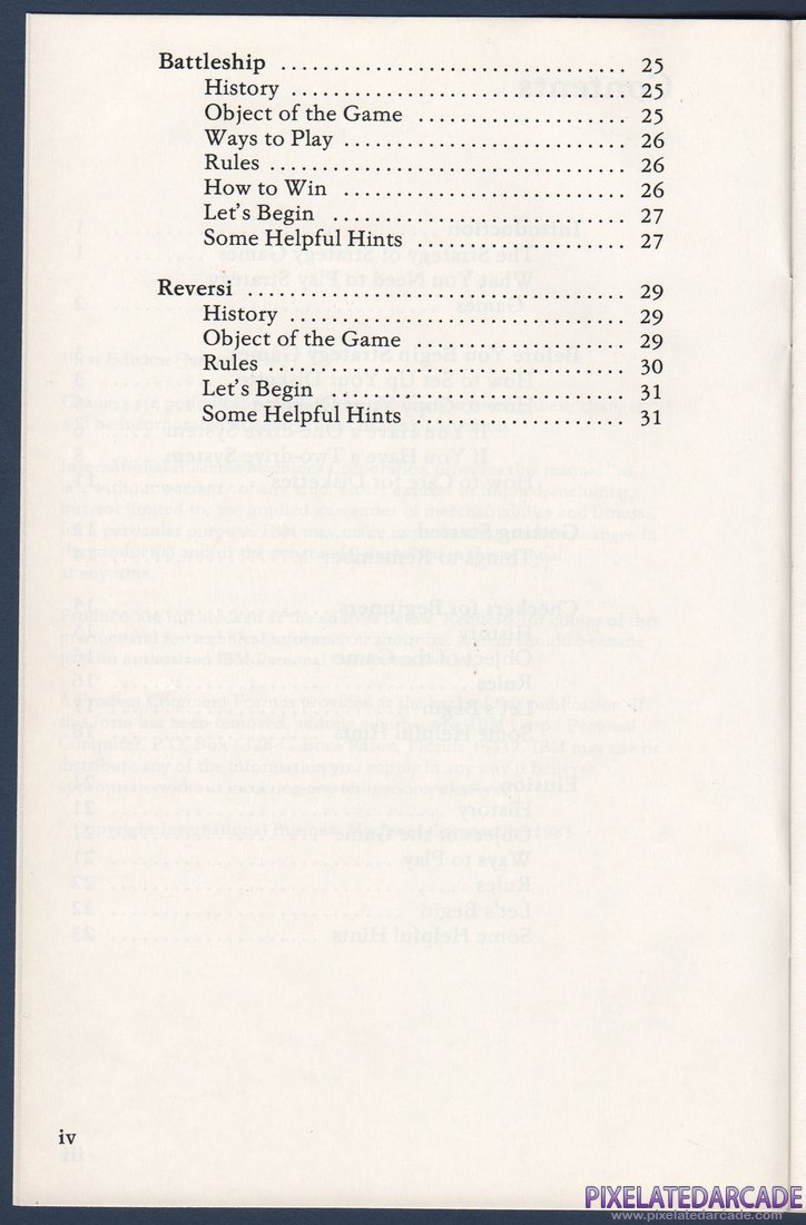 Strategy Games: Instruction Manual - Page 6