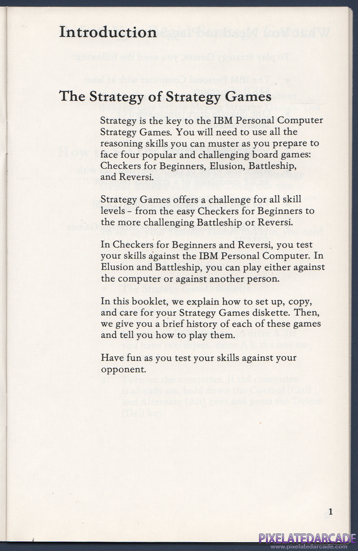 Strategy Games: Instruction Manual - Page 7