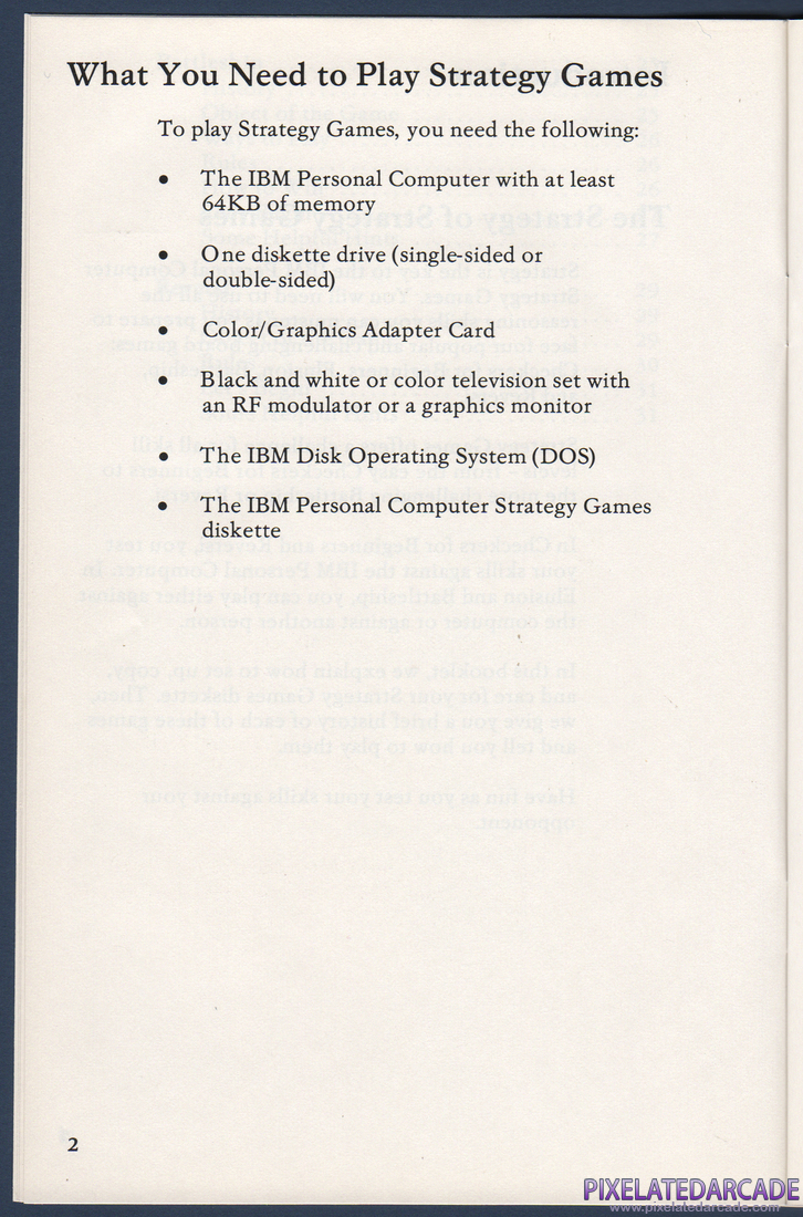 Strategy Games: Instruction Manual - Page 8