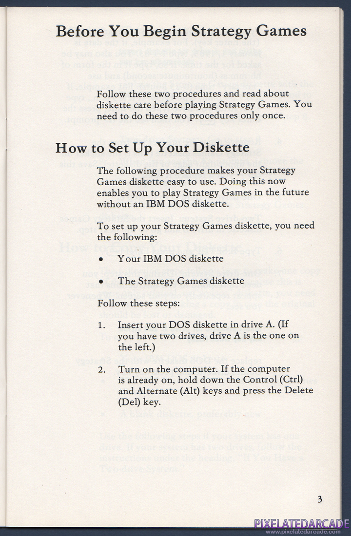 Strategy Games: Instruction Manual - Page 9