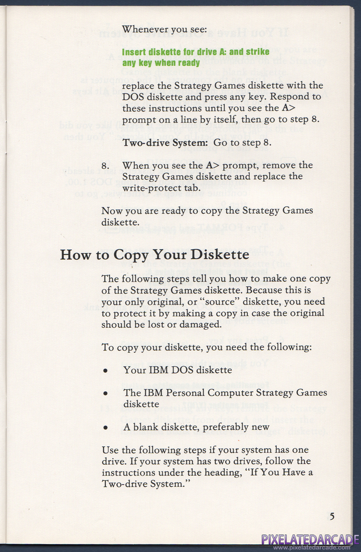 Strategy Games: Instruction Manual - Page 11