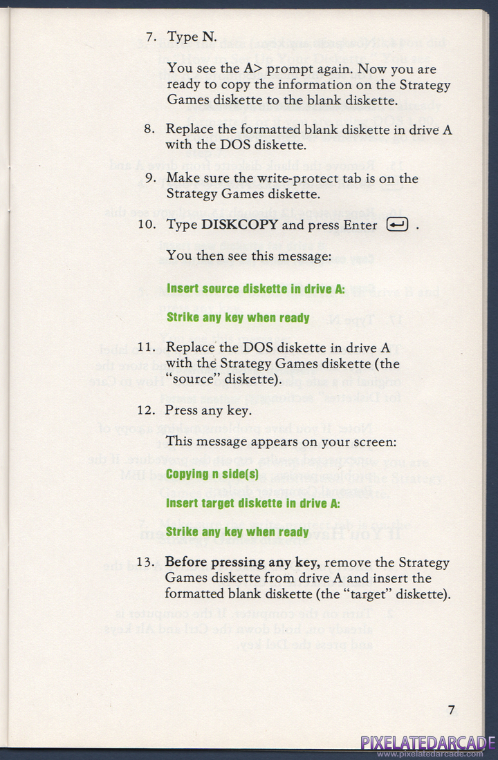 Strategy Games: Instruction Manual - Page 13