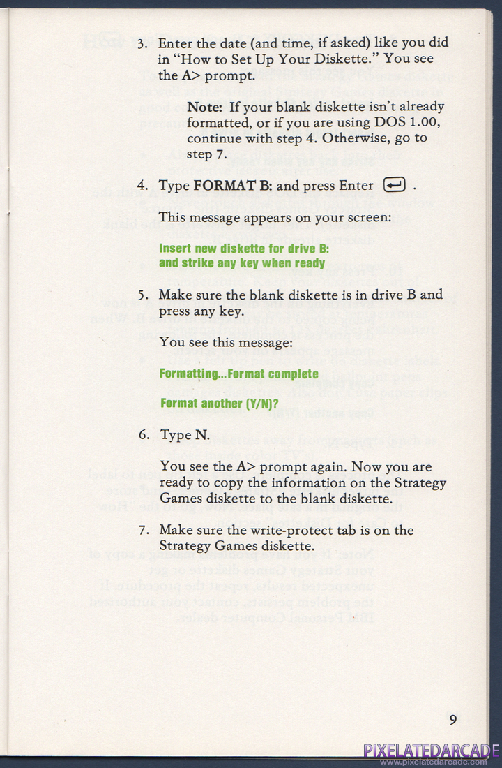 Strategy Games: Instruction Manual - Page 15