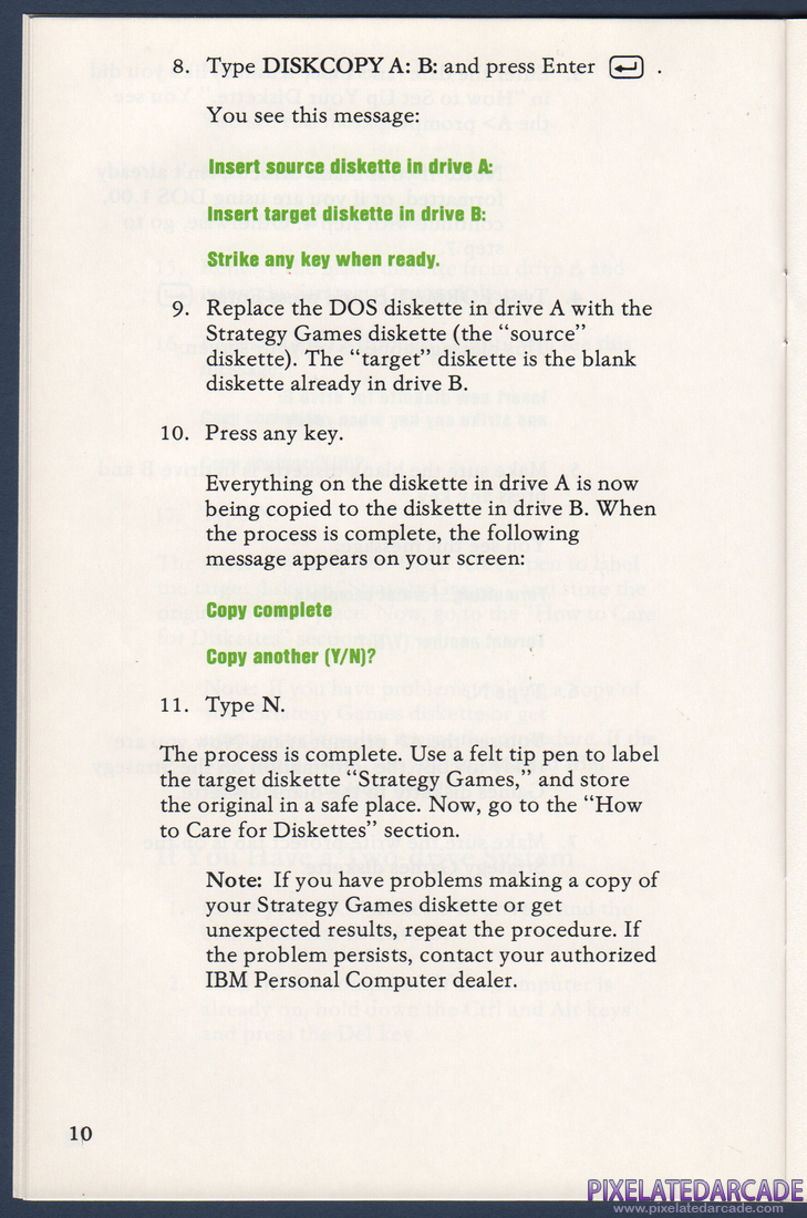 Strategy Games: Instruction Manual - Page 16