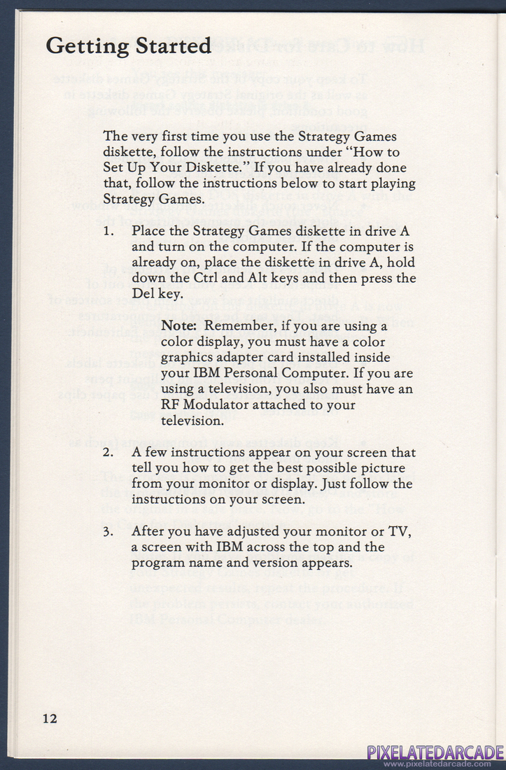 Strategy Games: Instruction Manual - Page 18