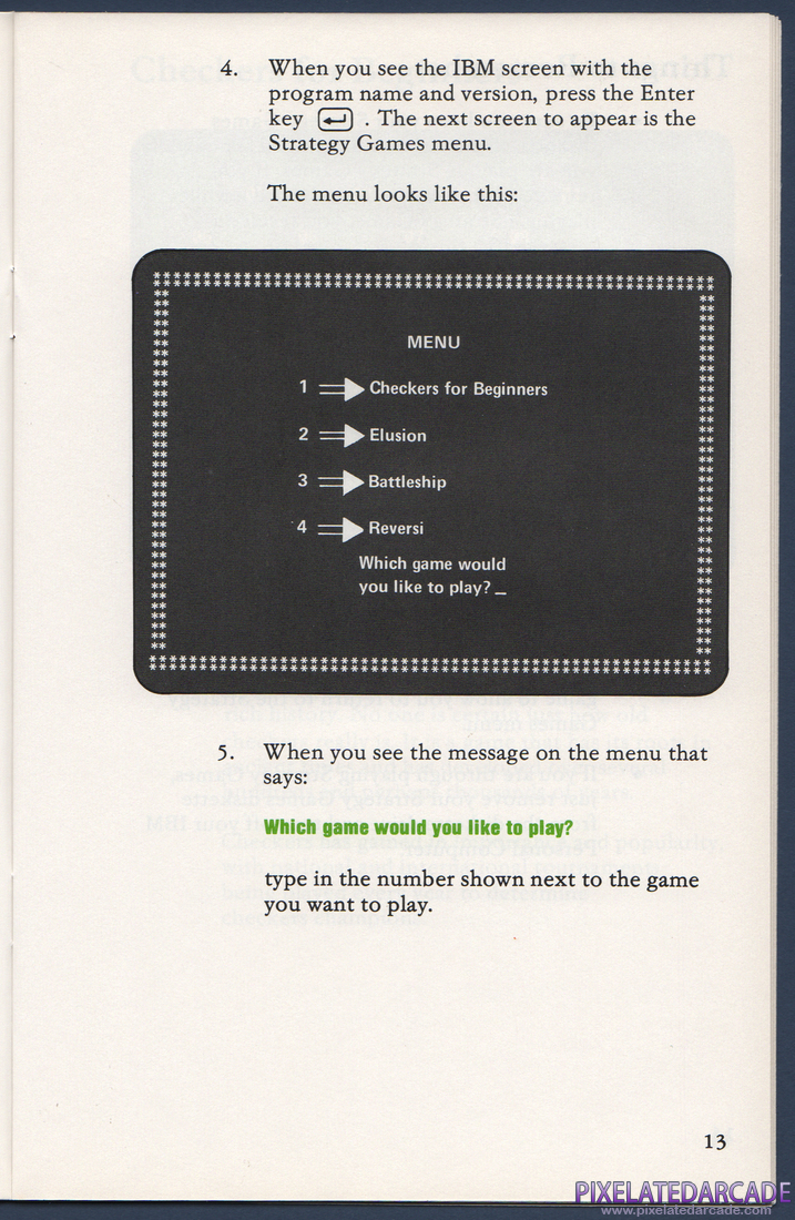 Strategy Games: Instruction Manual - Page 19