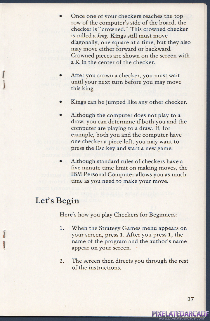 Strategy Games: Instruction Manual - Page 23