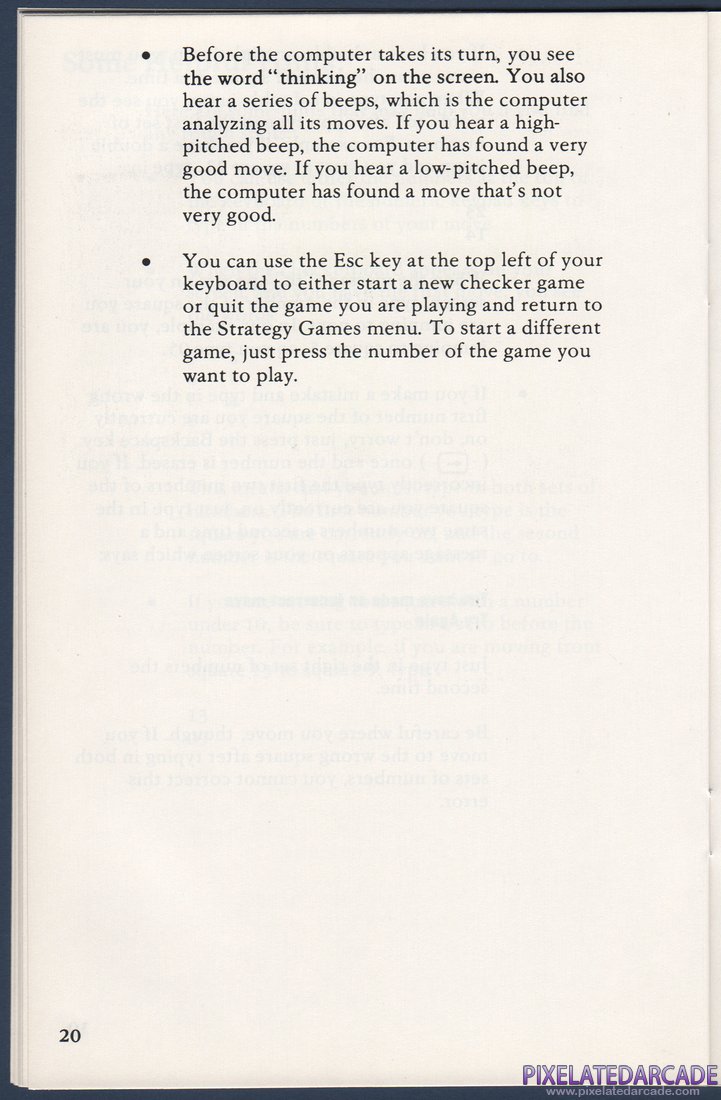 Strategy Games: Instruction Manual - Page 26