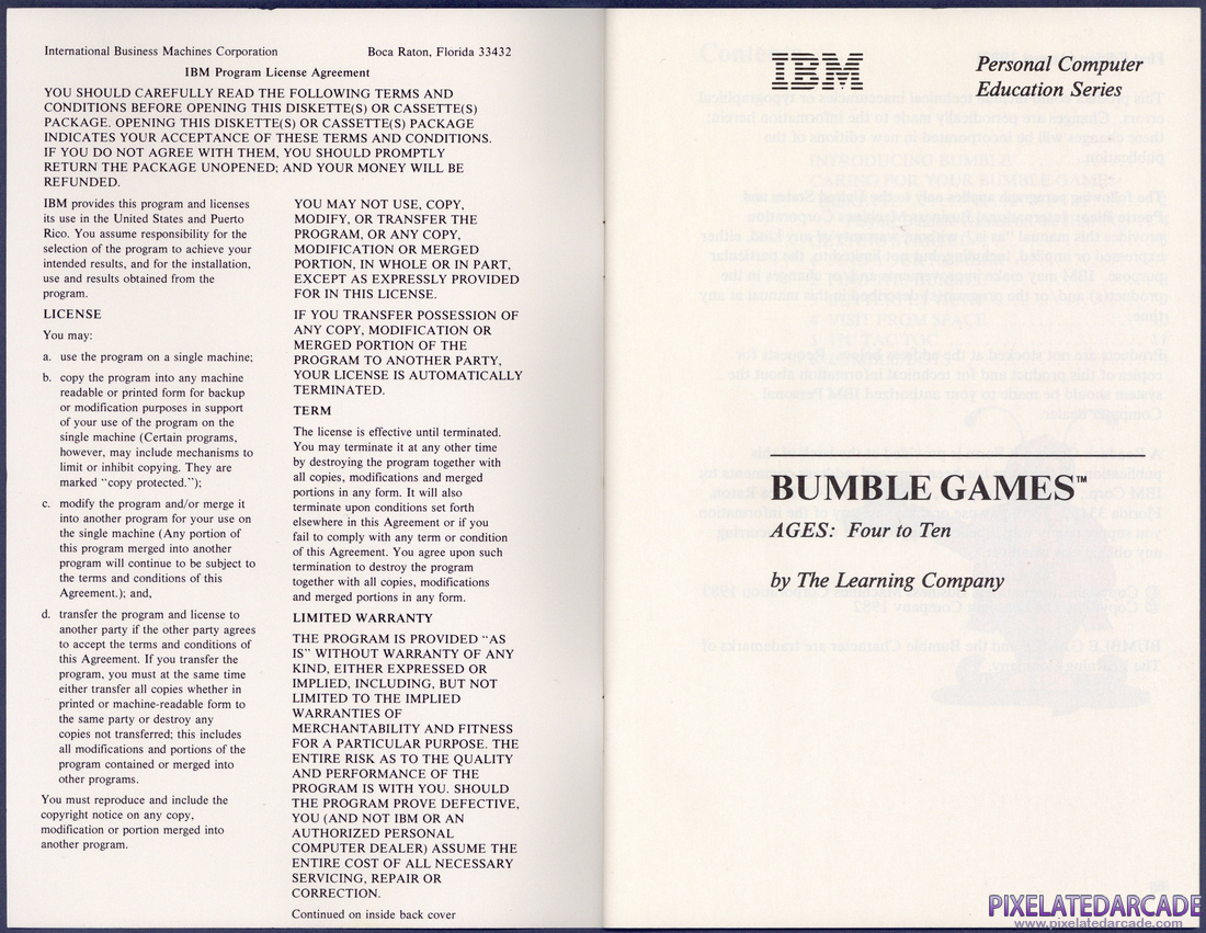Bumble Games: Instruction Manual - Page 2